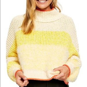 Free People never worn sun brite sweater size S